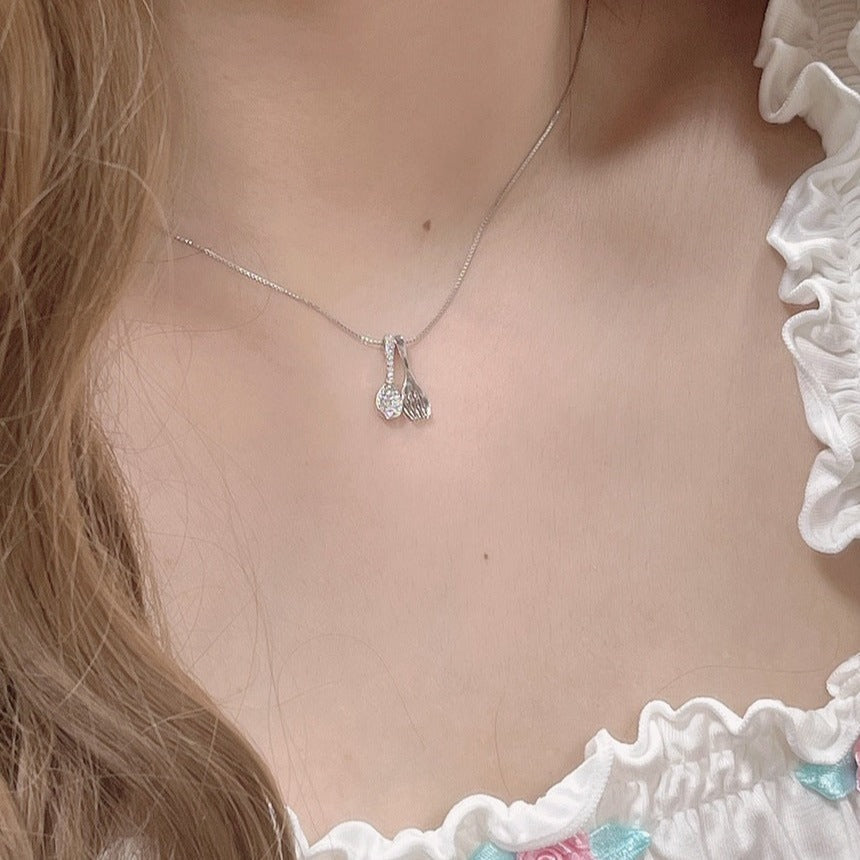 Sterling Silver Spoon Necklace