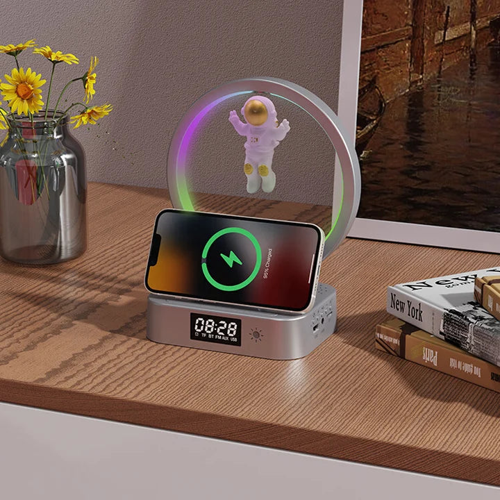 Astronaut Bluetooth Speaker with Levitation & RGB Light