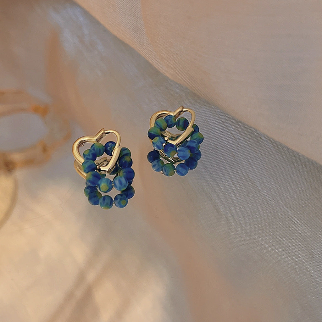 Azure Planet Handcrafted Earrings