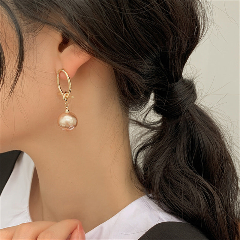 Knotted Pearl Earrings