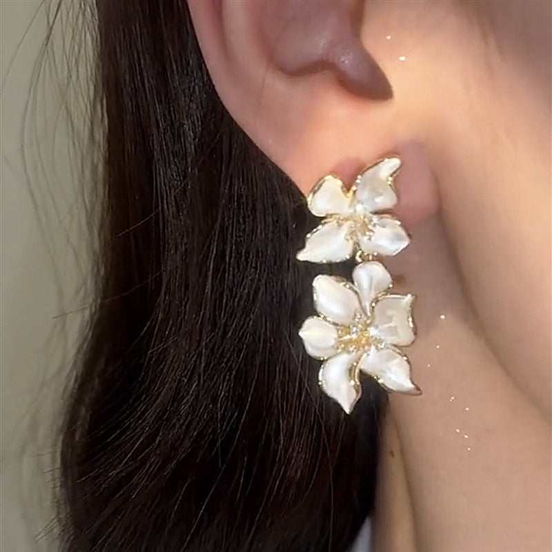Flower Dangle Earrings