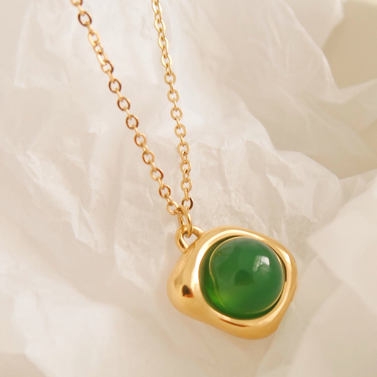 Original Design Chrysoprase Pendant