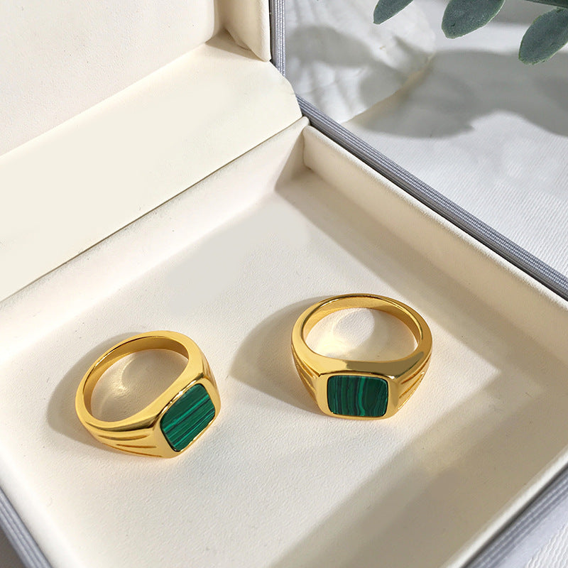 Malachite Ring