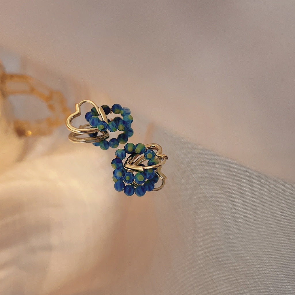 Azure Planet Handcrafted Earrings