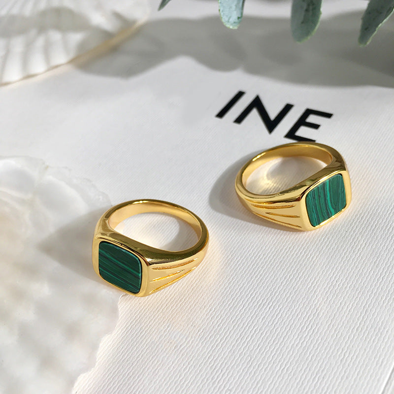 Malachite Ring