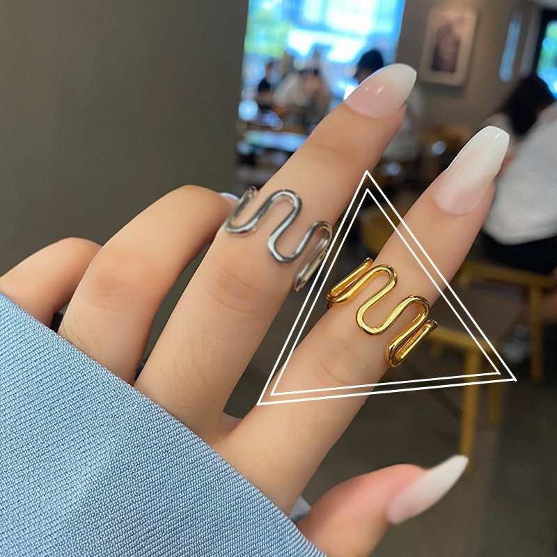 Simple Wave Ring