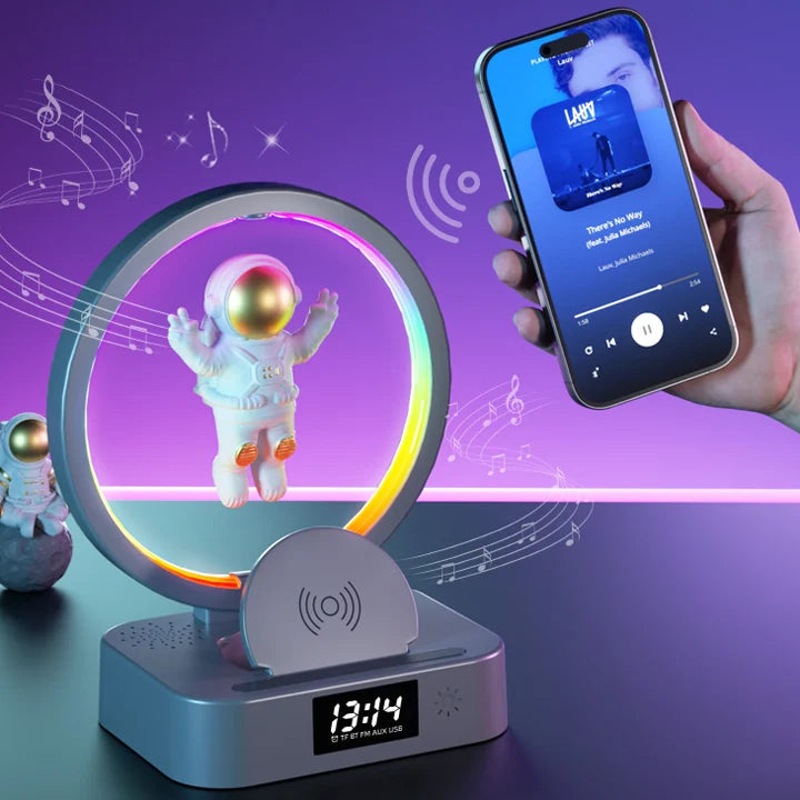 Astronaut Bluetooth Speaker with Levitation & RGB Light