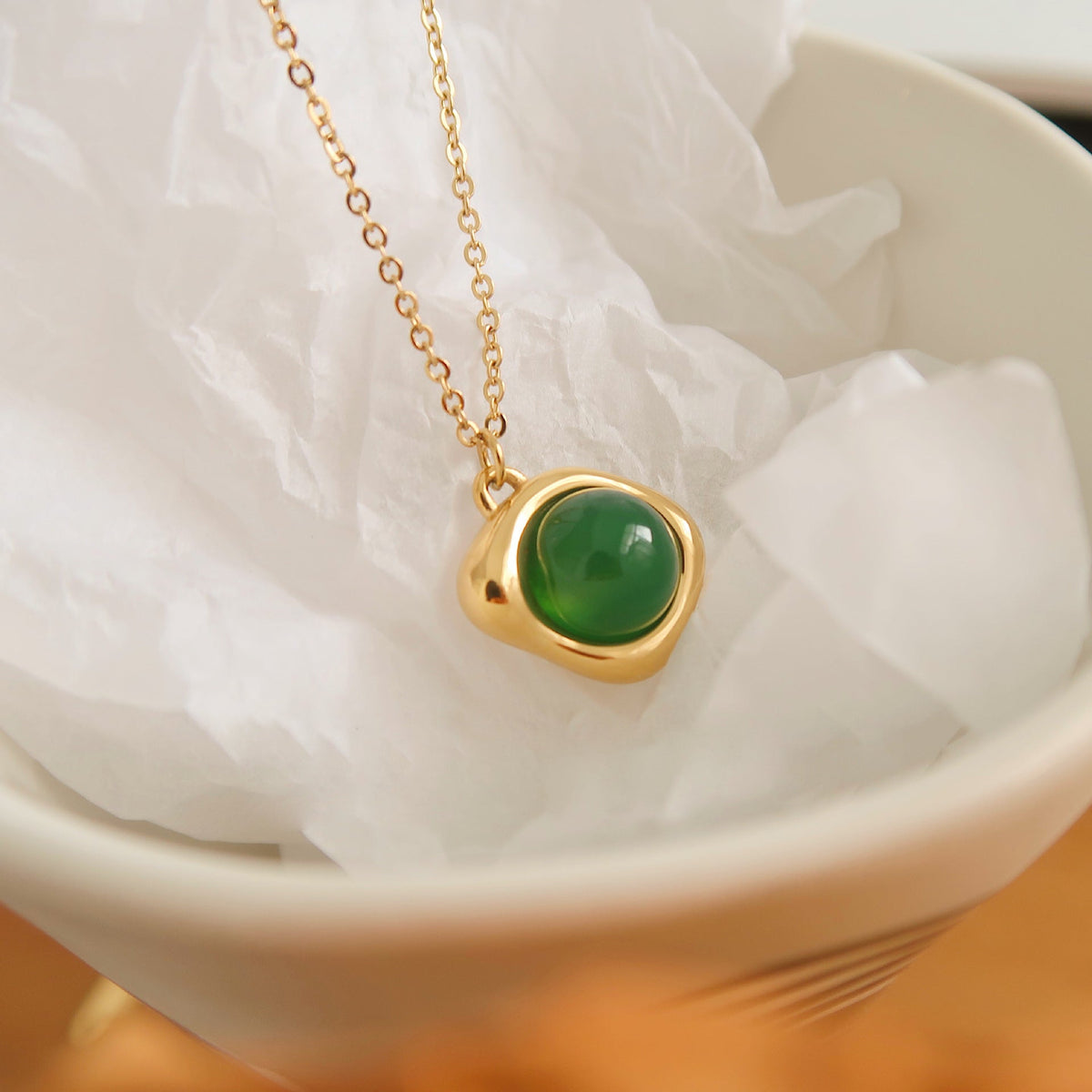 Original Design Chrysoprase Pendant