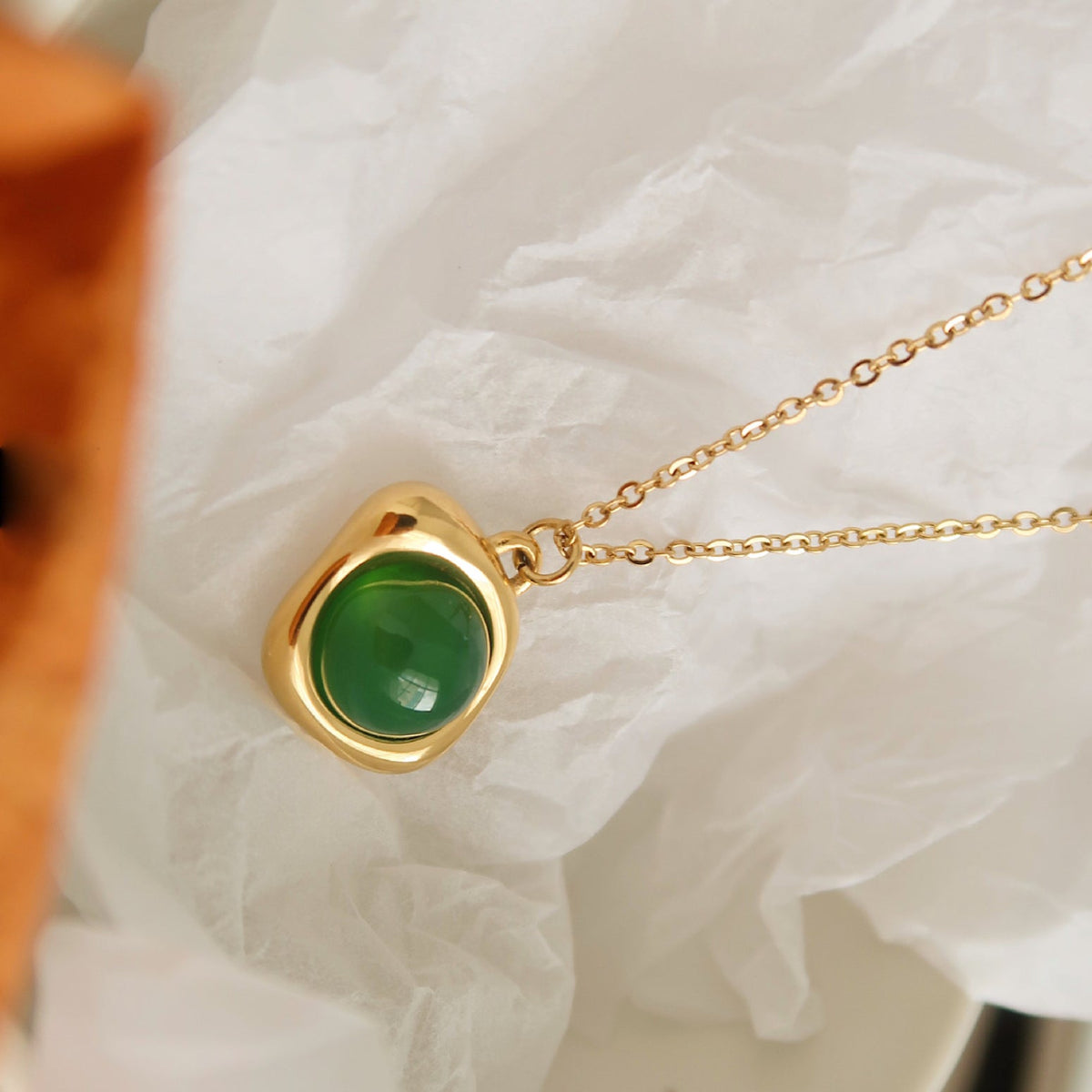 Original Design Chrysoprase Pendant