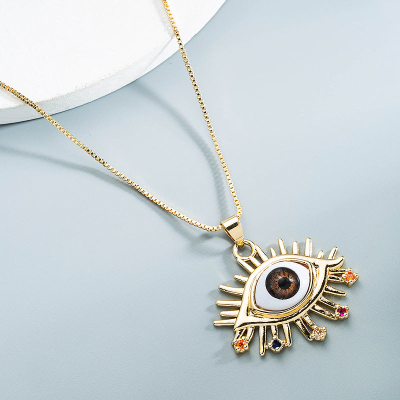 BLUE EYES NECKLACE