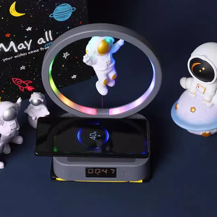 Astronaut Bluetooth Speaker with Levitation & RGB Light