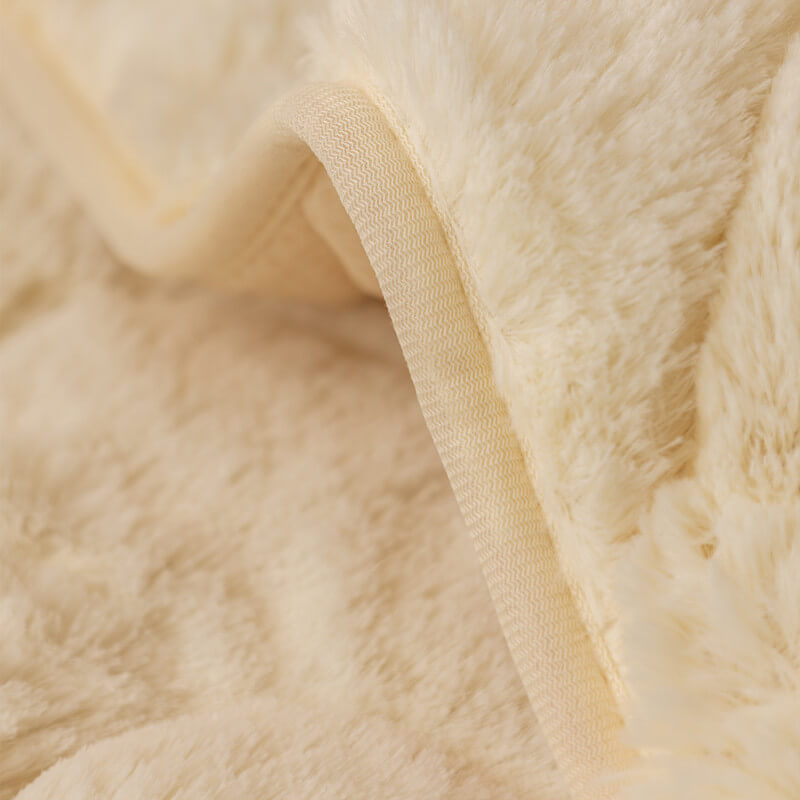 Faux Fur Sofa Couch Cover, Plush Shaggy Sectional Couch Covers