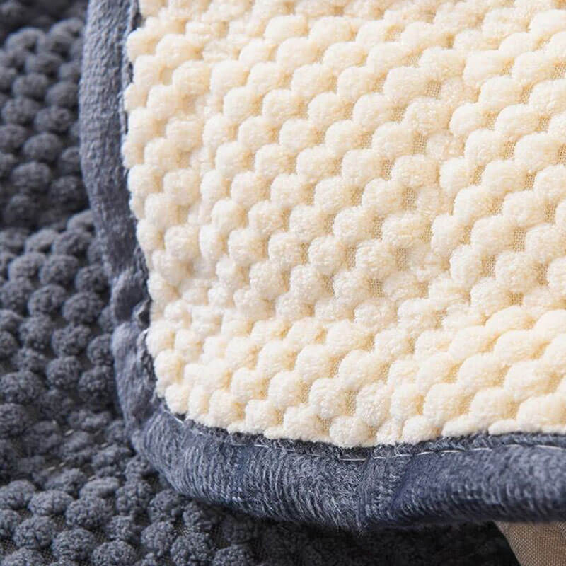 Super Soft Plush Couch Cover, Anti-Slip Sectional Couch Cover, L Shape Sofa Cover