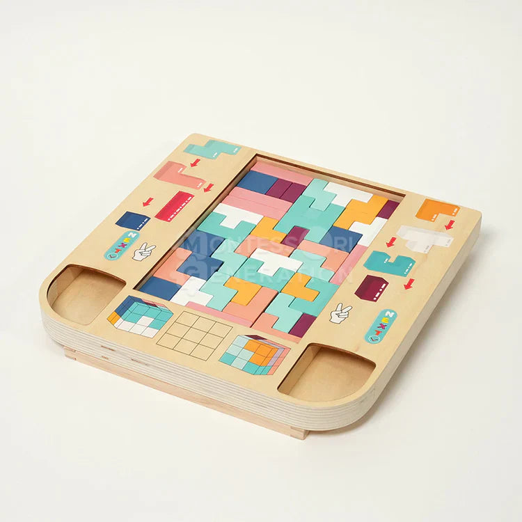 Montessori Wooden Tetris