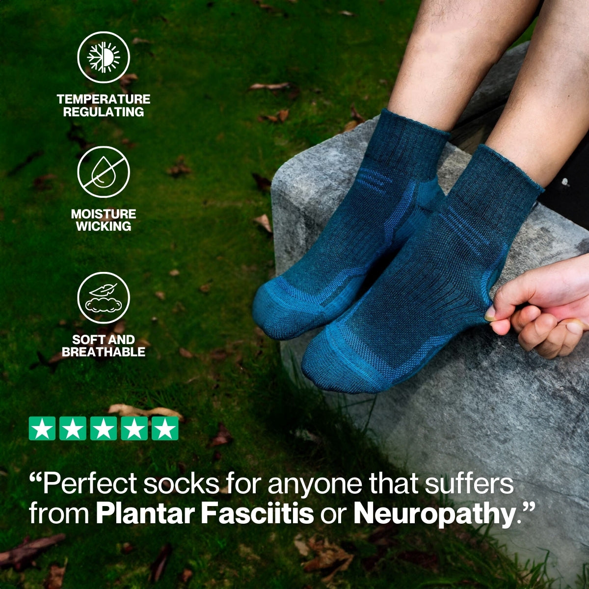 Avichic Moisture-Wicking Ankle Socks – Breathable Comfort