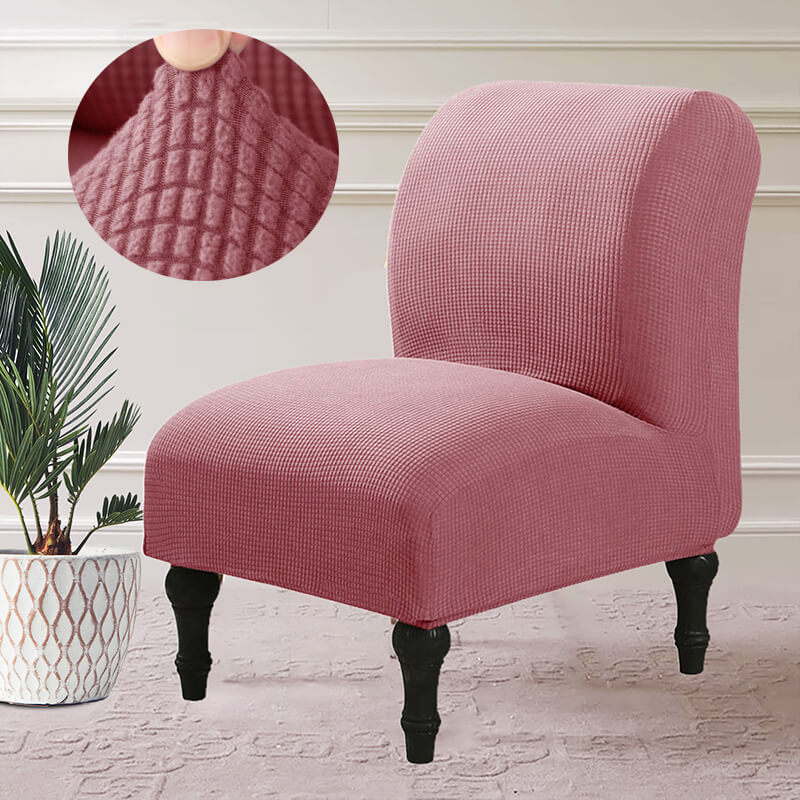 Armless Accent Chair Slipcover, Stretch Sofa Furniture Protector Covers
