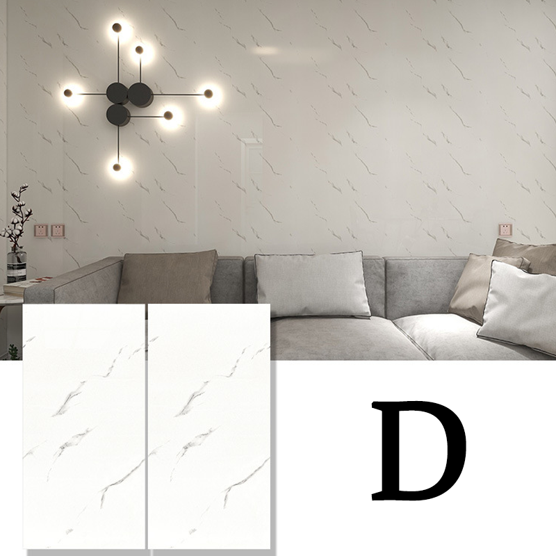 Waterproof Marble Effect Tile Stickers – Easy to Apply, Realistic Design