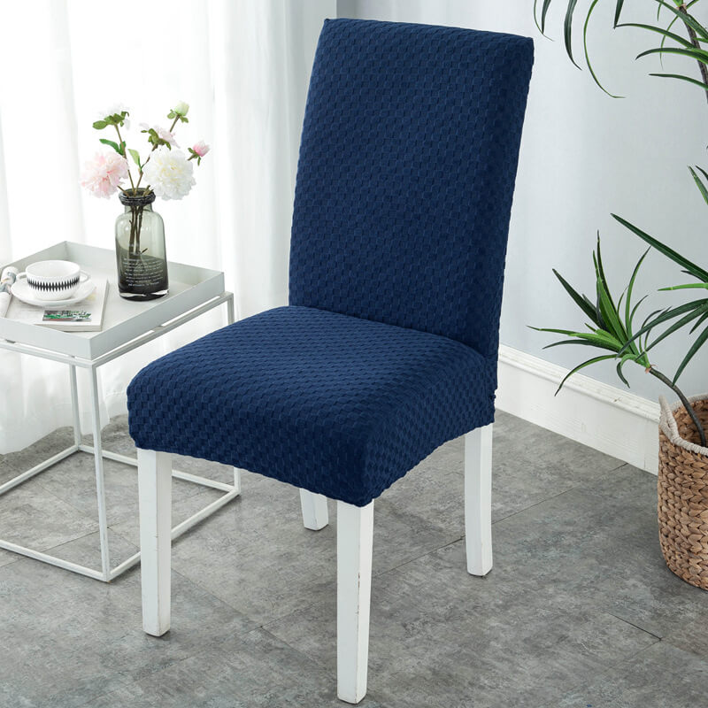 Square Jacquard Dining Room Chair Cover