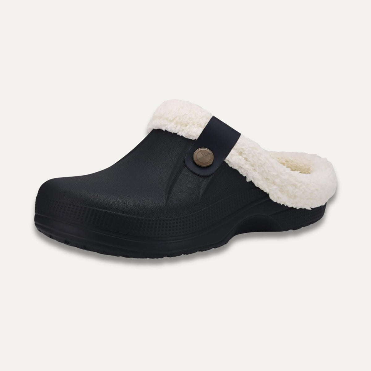 Arlo Fuzzy Comfort Clog Mules – Warm Slip-On