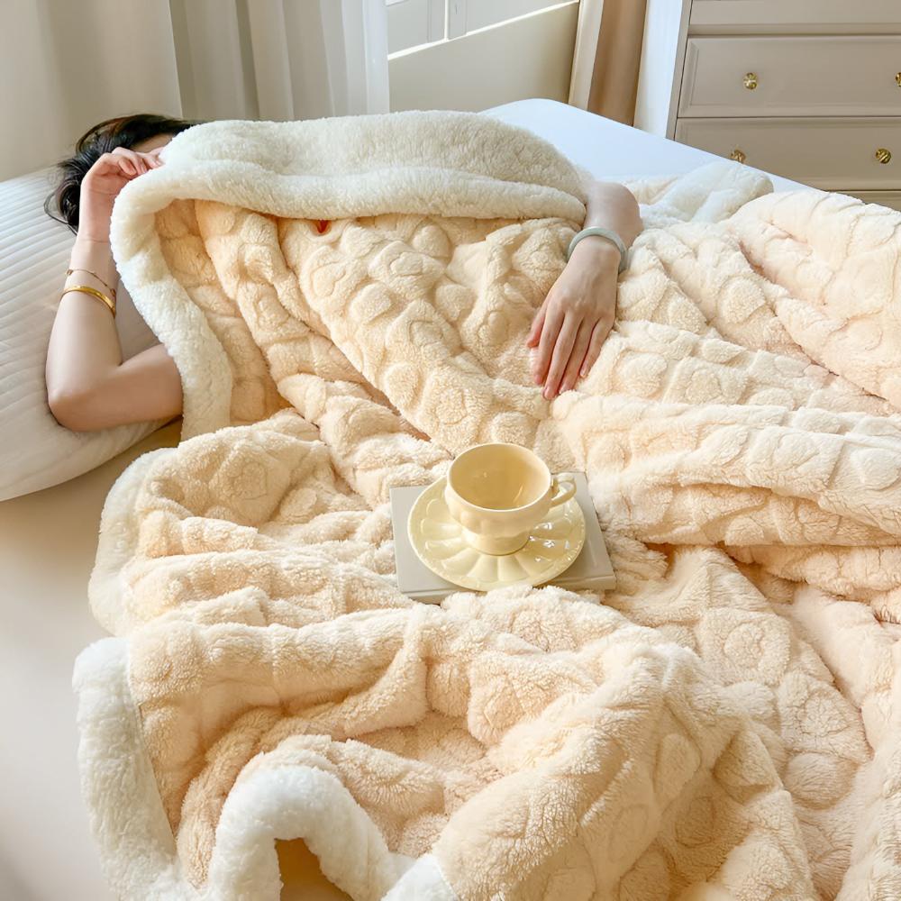 Cloud Warmth Sherpa Fleece Blanket