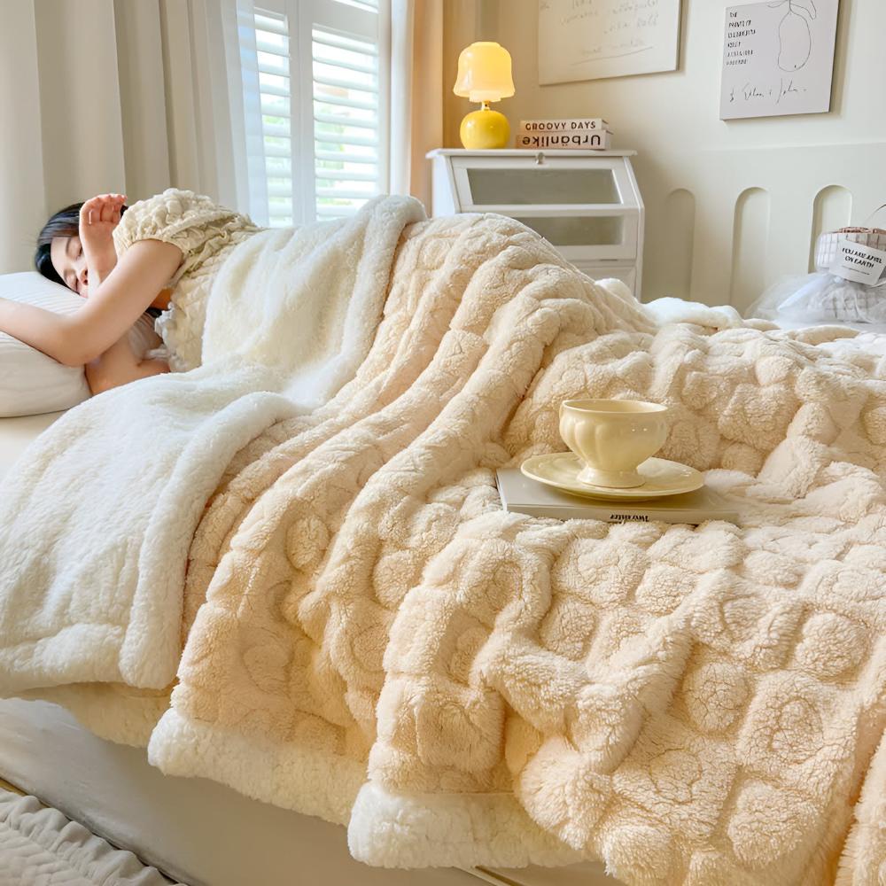 Cloud Warmth Sherpa Fleece Blanket