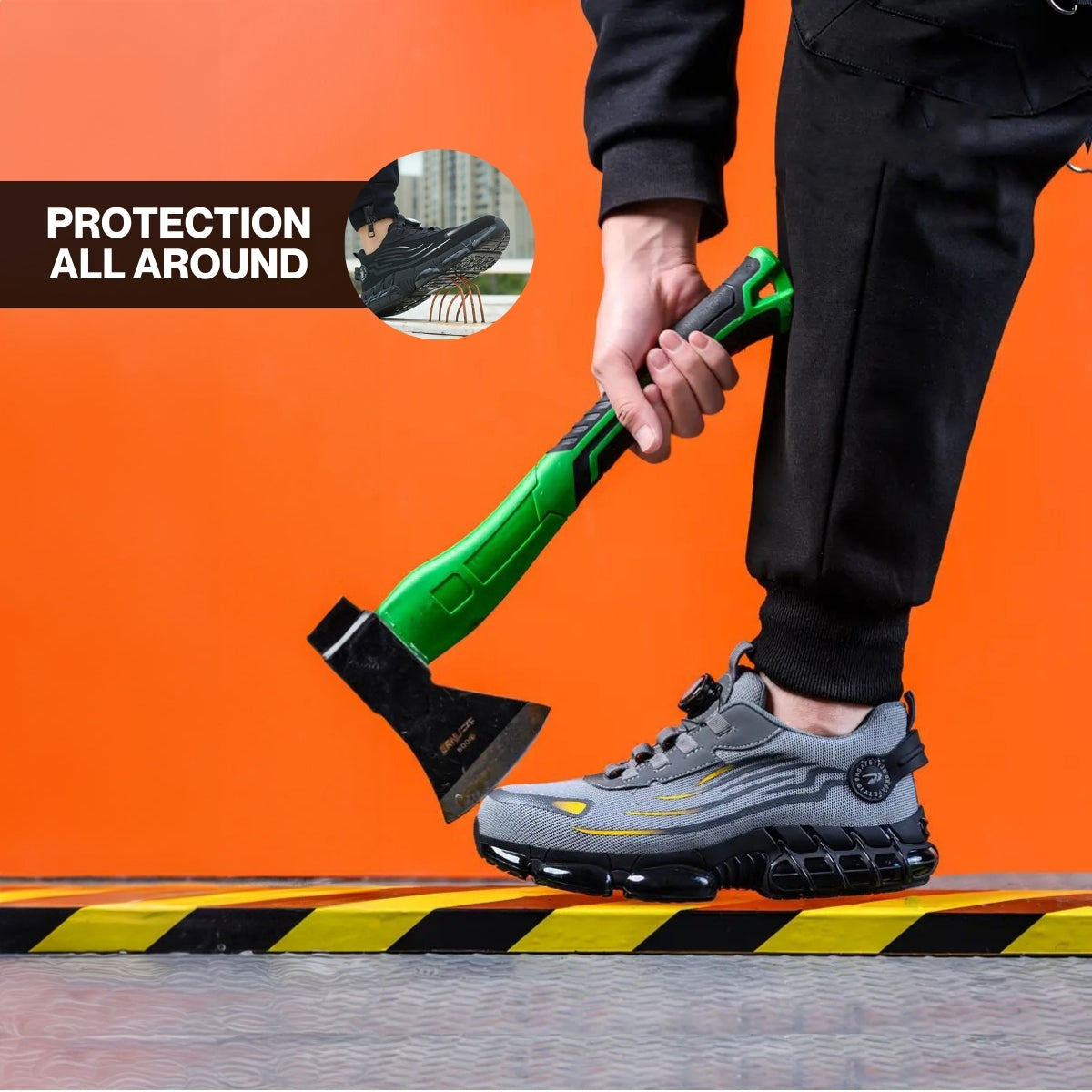 Axon Protective Steel Toe Sneakers – Work Safety Shoes