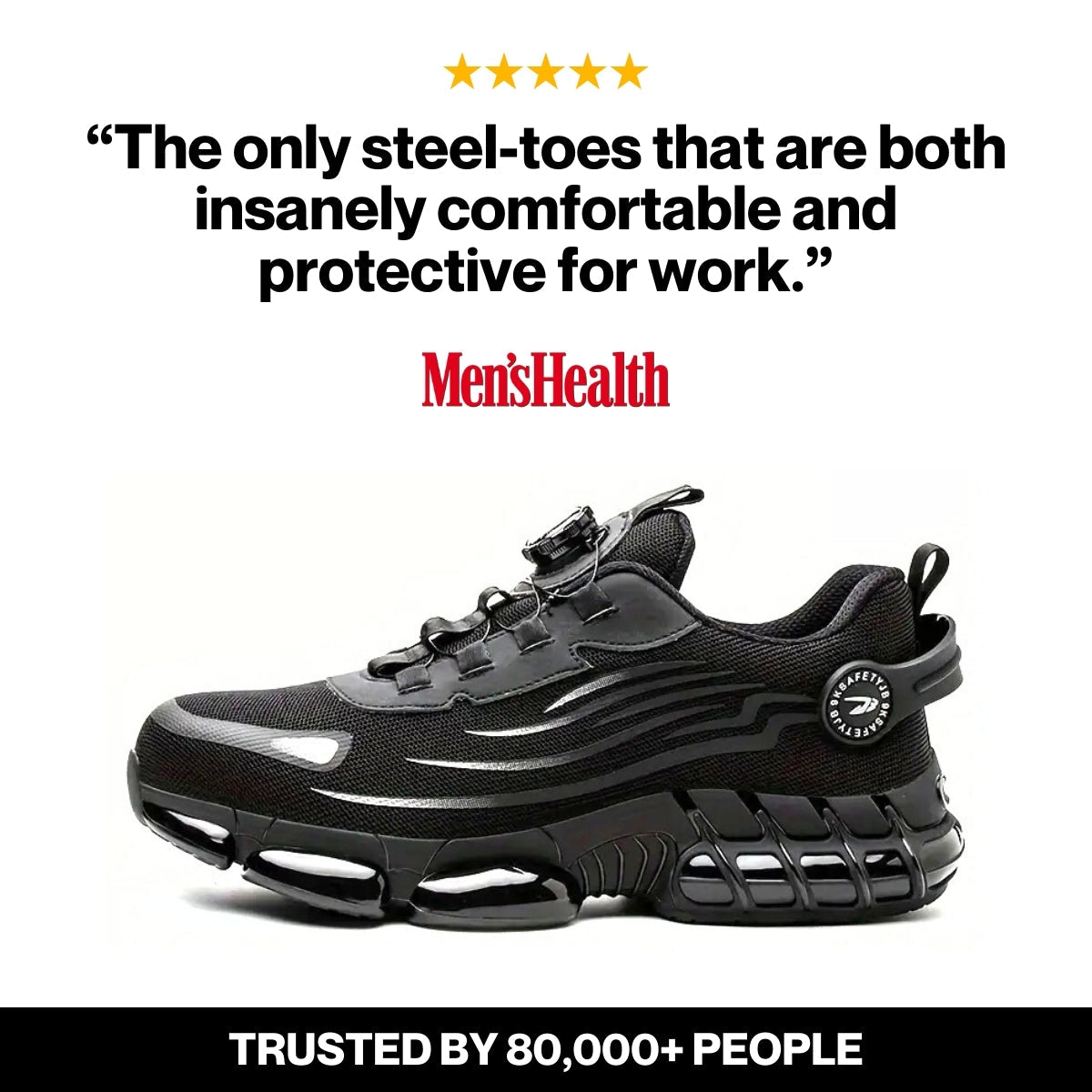 Axon Protective Steel Toe Sneakers – Work Safety