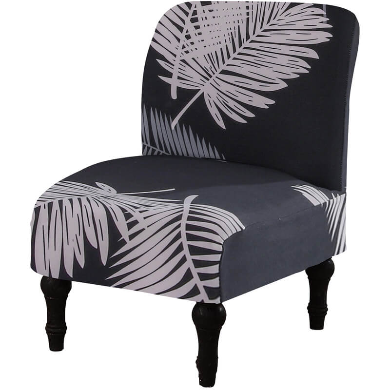 Armless Accent Chair Slipcover, Stretch Sofa Furniture Protector Covers