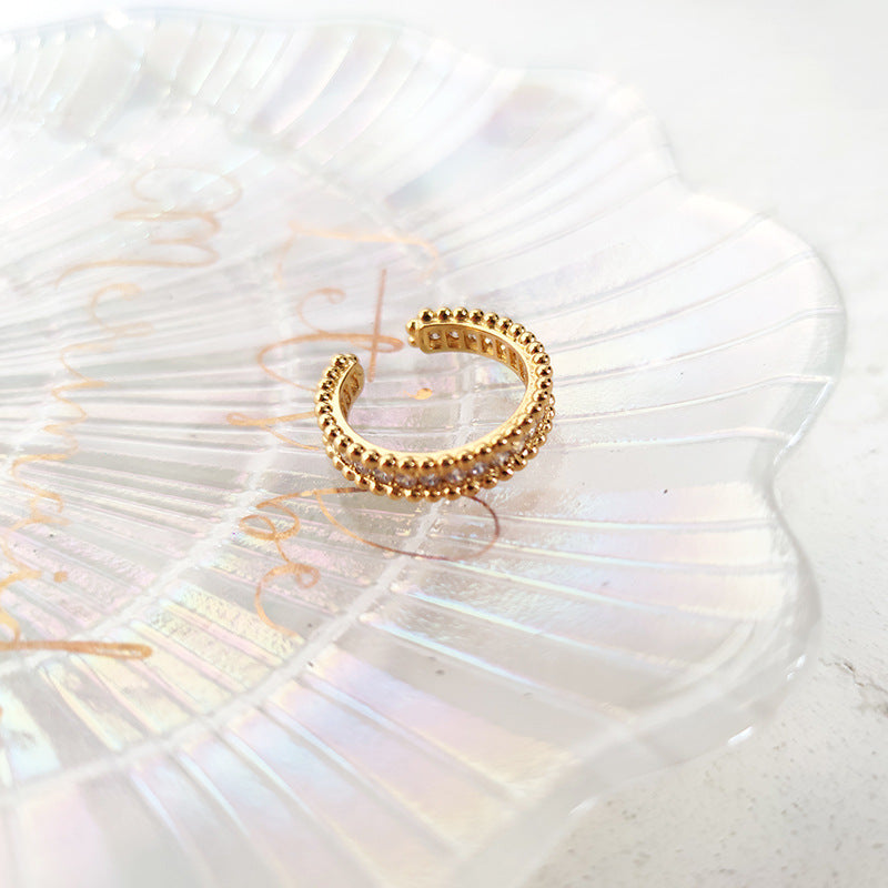 Delicate Zirconia Ring
