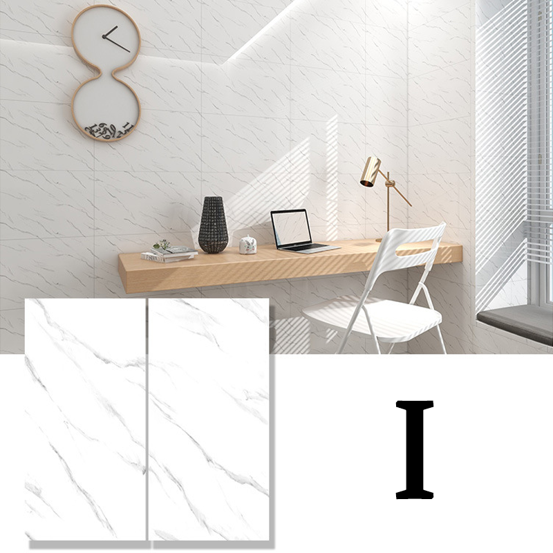 Waterproof Marble Effect Tile Stickers – Easy to Apply, Realistic Design