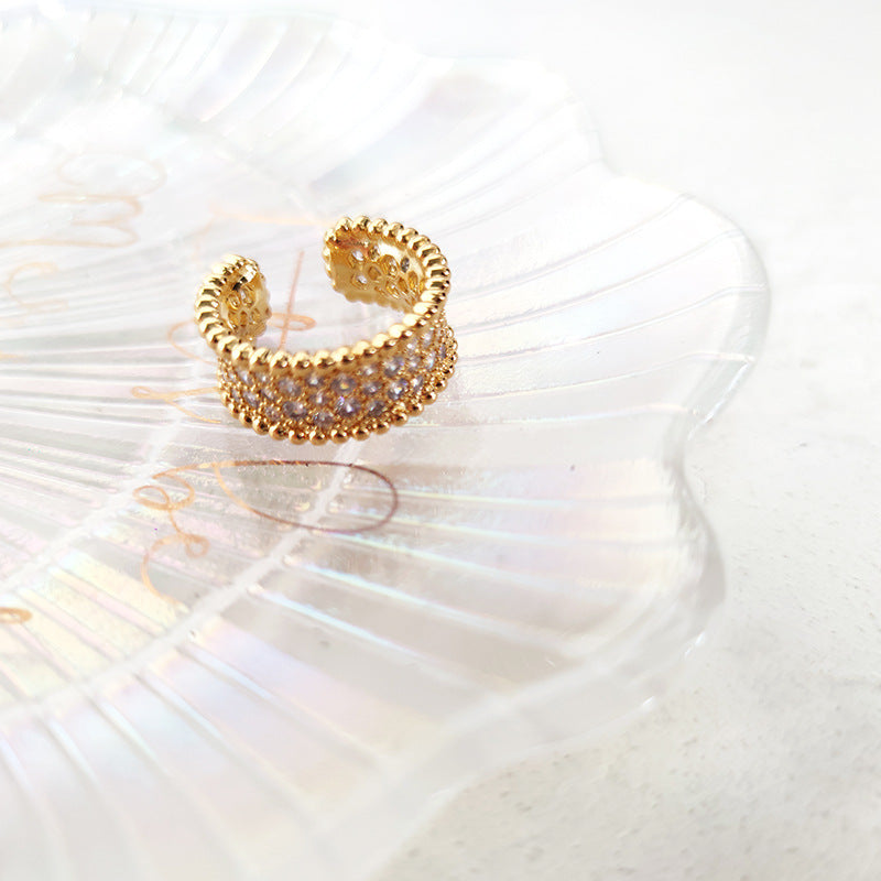 Delicate Zirconia Ring