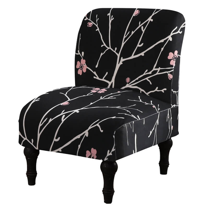 Armless Accent Chair Slipcover, Stretch Sofa Furniture Protector Covers