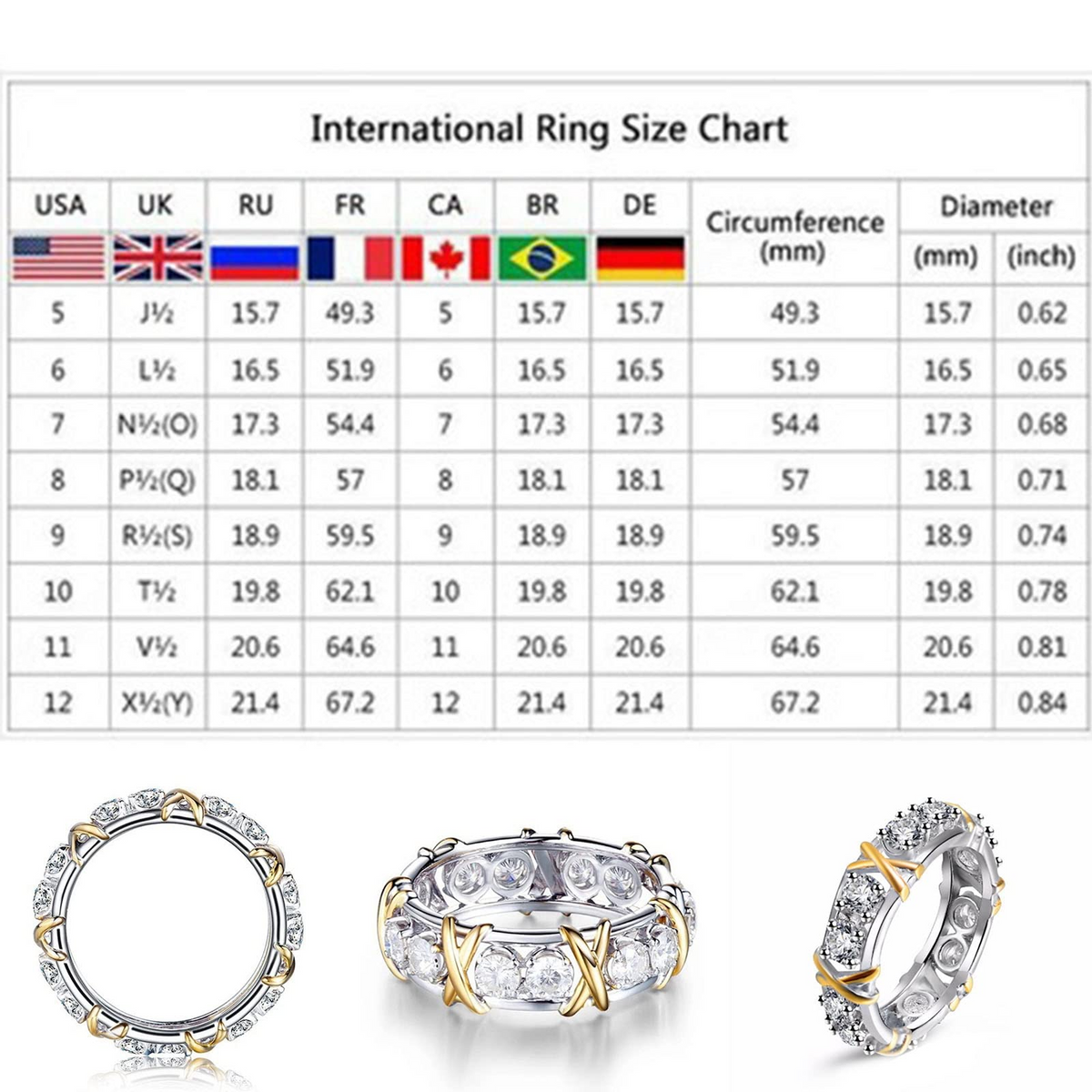 （🔥LAST DAY SALE-80% OFF) QIAWI™ Magnetology Moissanite Diamond Ring