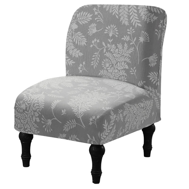 Armless Accent Chair Slipcover, Stretch Sofa Furniture Protector Covers