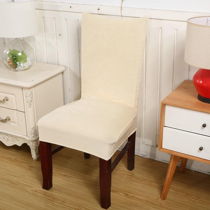 Velvet Stretchable Chair Covers
