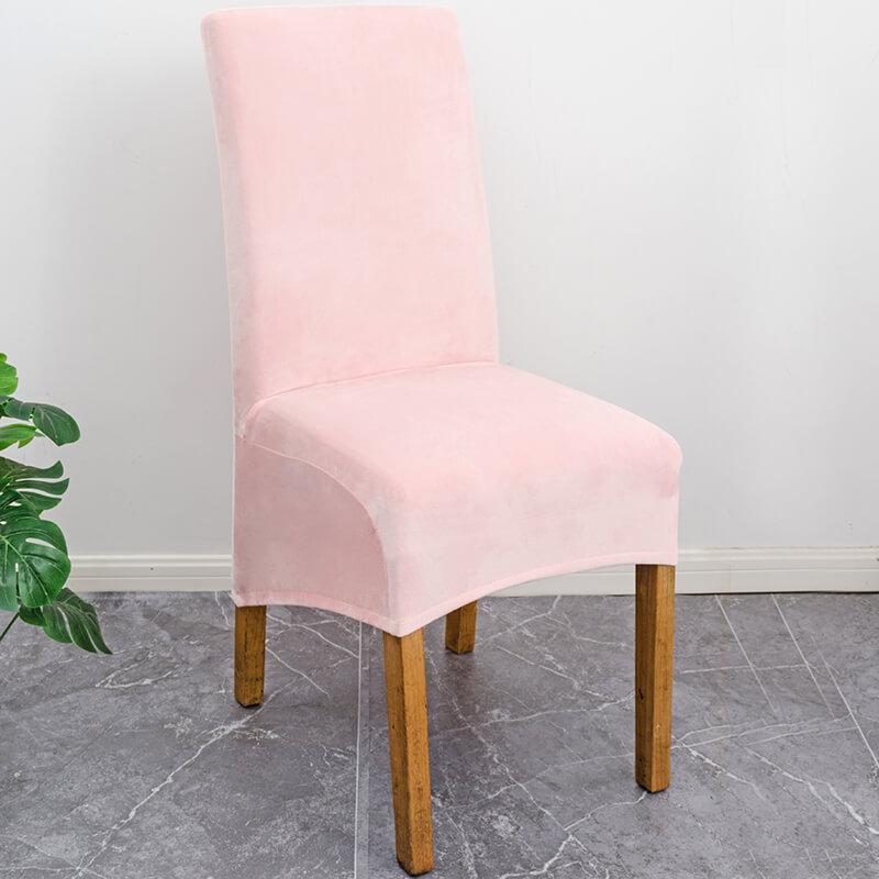 Stretch Velvet XL Size Dining Chair Covers