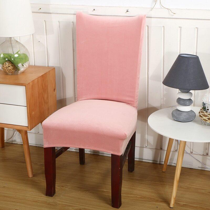 Velvet Stretchable Chair Covers
