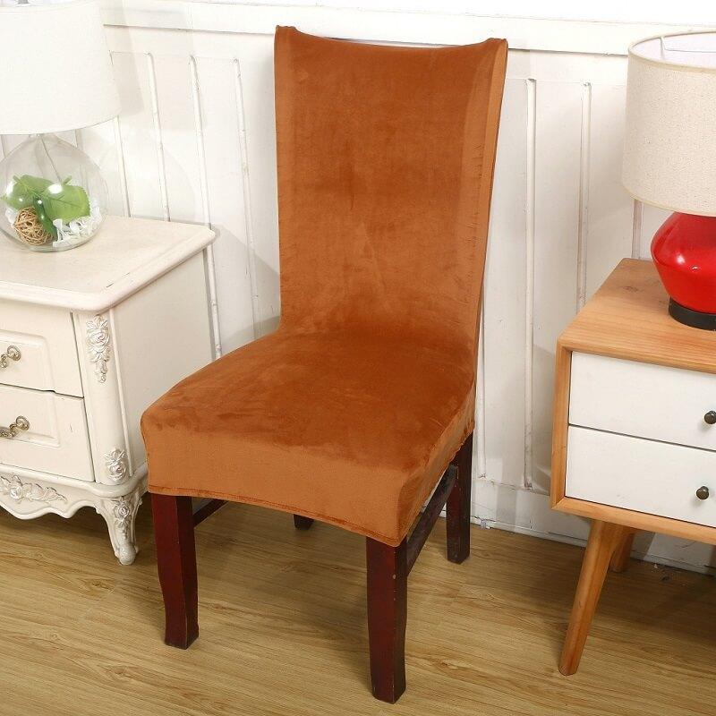 Velvet Stretchable Chair Covers