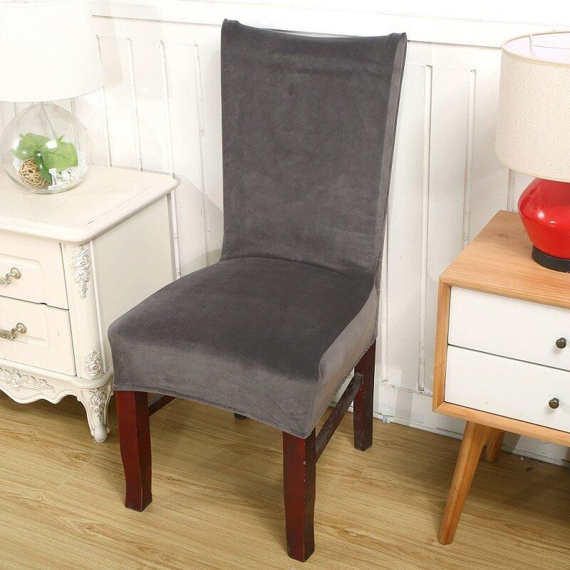 Velvet Stretchable Chair Covers