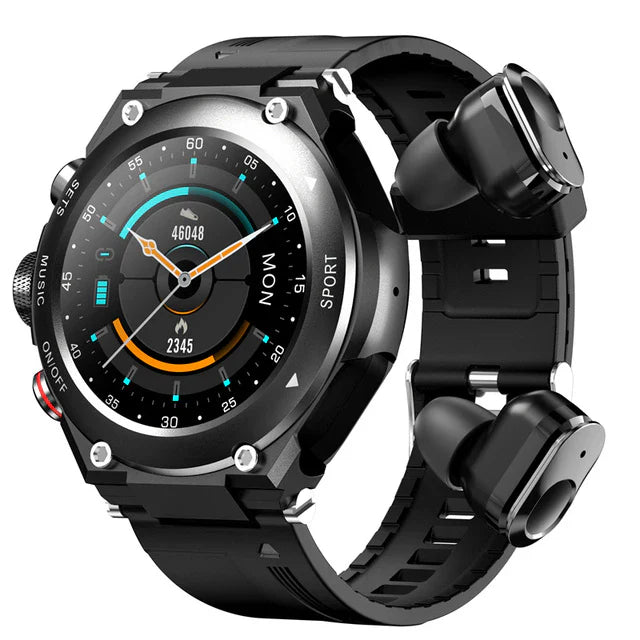 TrailBlazer™ Pro Smartwatch w/ Earbuds