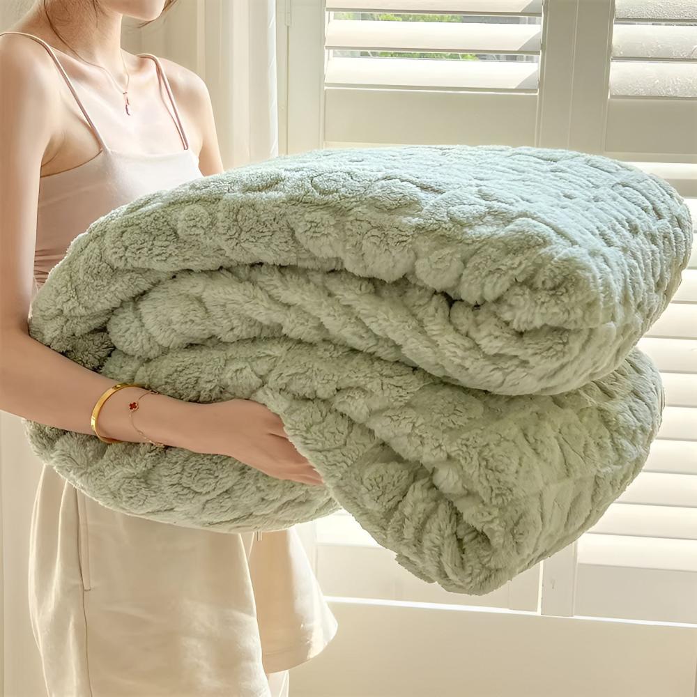 Cloud Warmth Sherpa Fleece Blanket