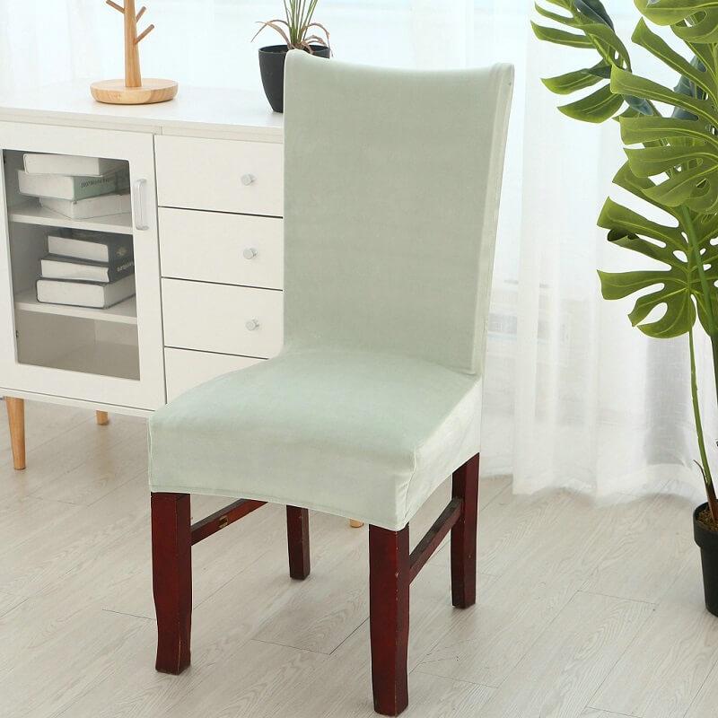 Velvet Stretchable Chair Covers