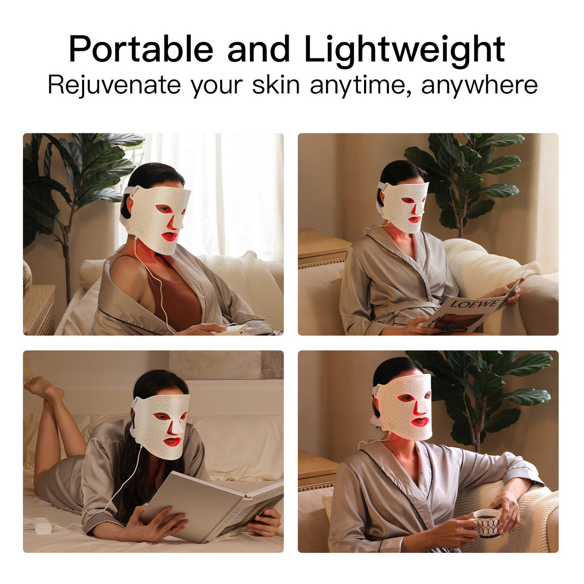 Avichic LED Red Light Therapy Mask