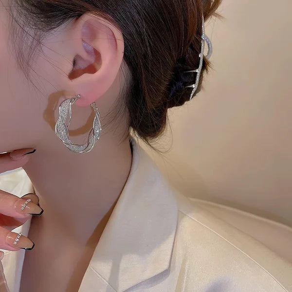 （🔥LAST DAY SALE-80% OFF)Histone Lymphatic activity hoop earrings
