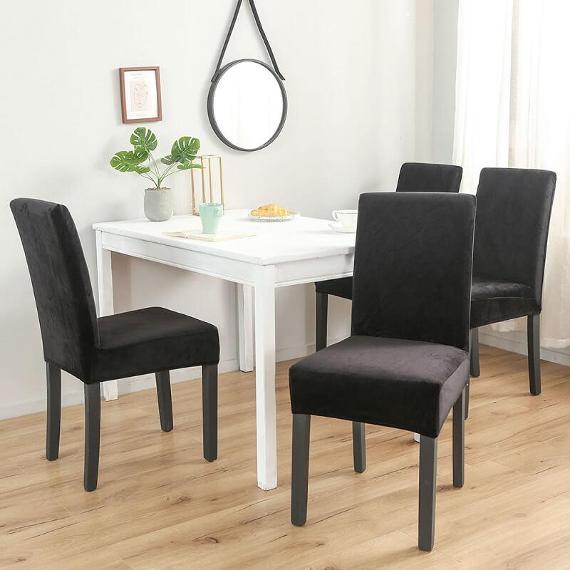 Velvet Stretchable Chair Covers