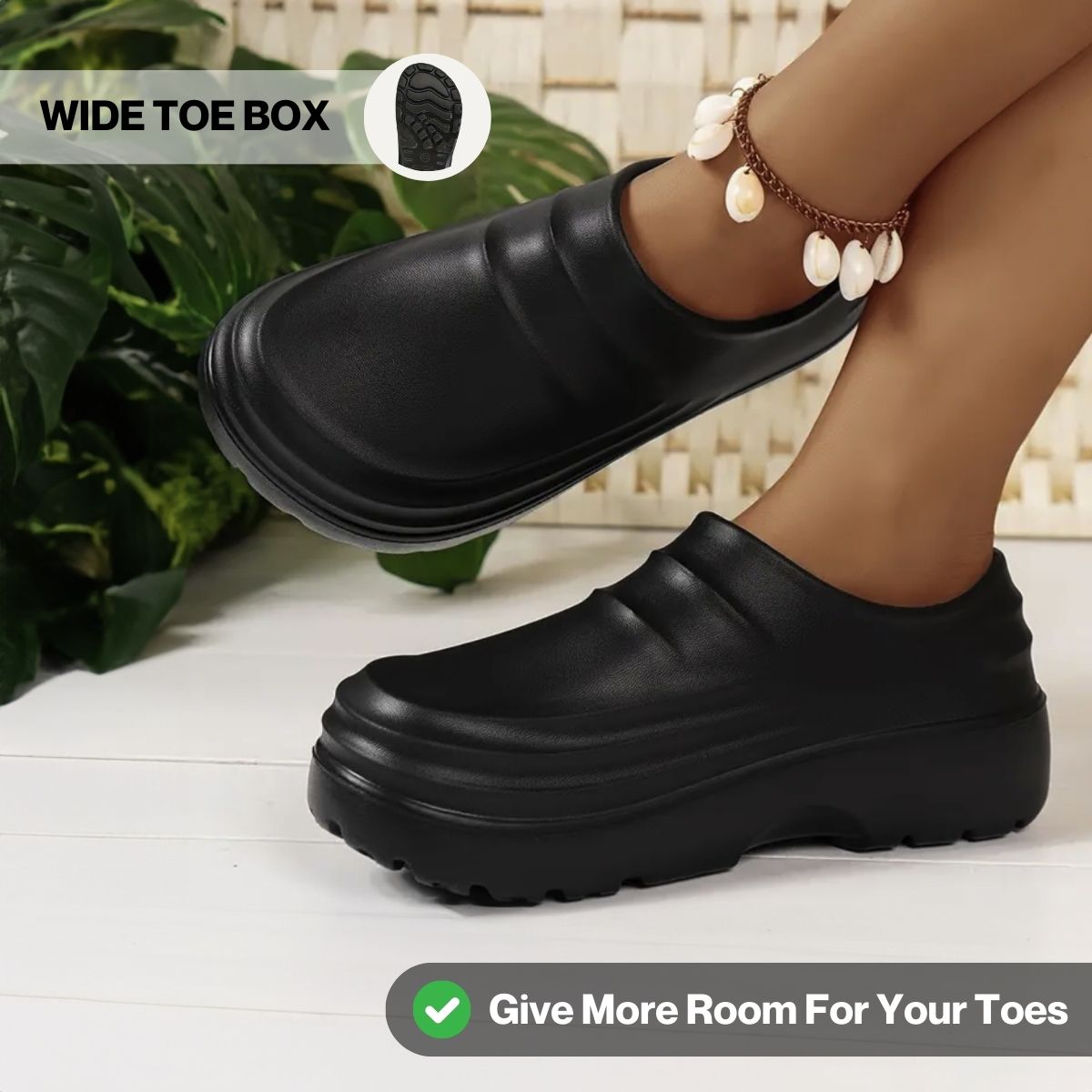 Torrey Classic Non-Slip Comfort Clogs – Casual Fit