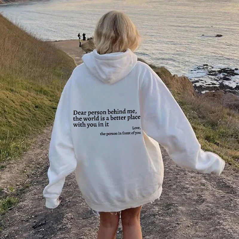Hope Hoodie 'Dear Person Behind Me'