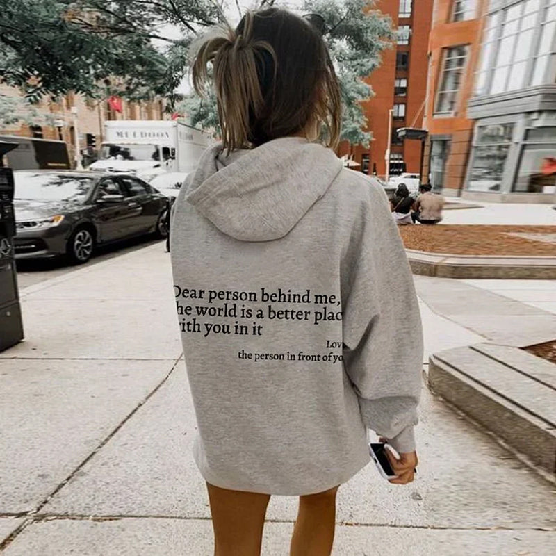 Hope Hoodie 'Dear Person Behind Me'