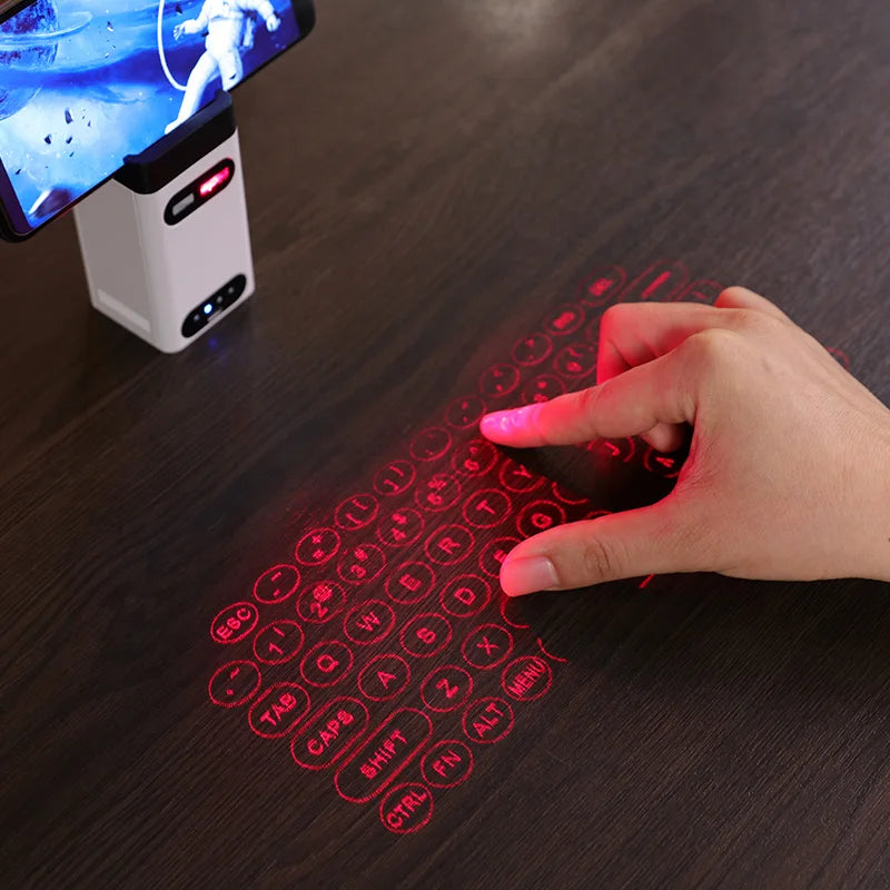 Virtual Laser Bluetooth Keyboard - Compact & Portable