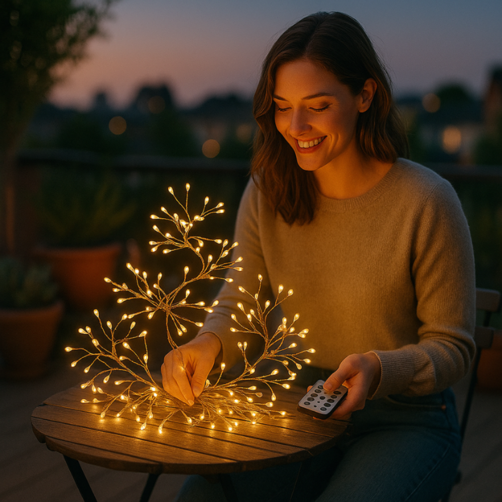 Fairy Lights Decoration Remote Control Copper Wire Indoor Outdoor